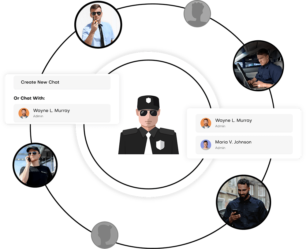 security-guard-app-messenger